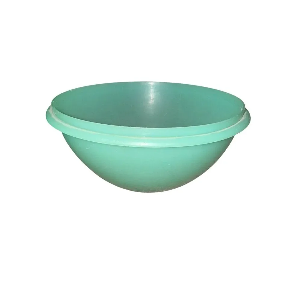 Vintage Tupperware Jadeite Wonderlier‎ (2) & Crisp It Bowl 1 Lid Greens